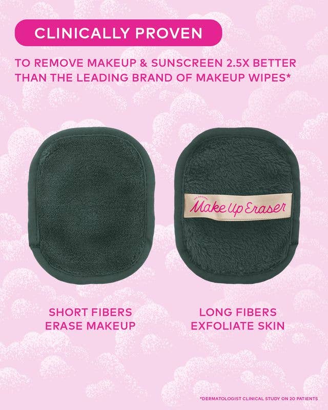 MakeUp Eraser Earthy Greens 7-Day Set | No Waste