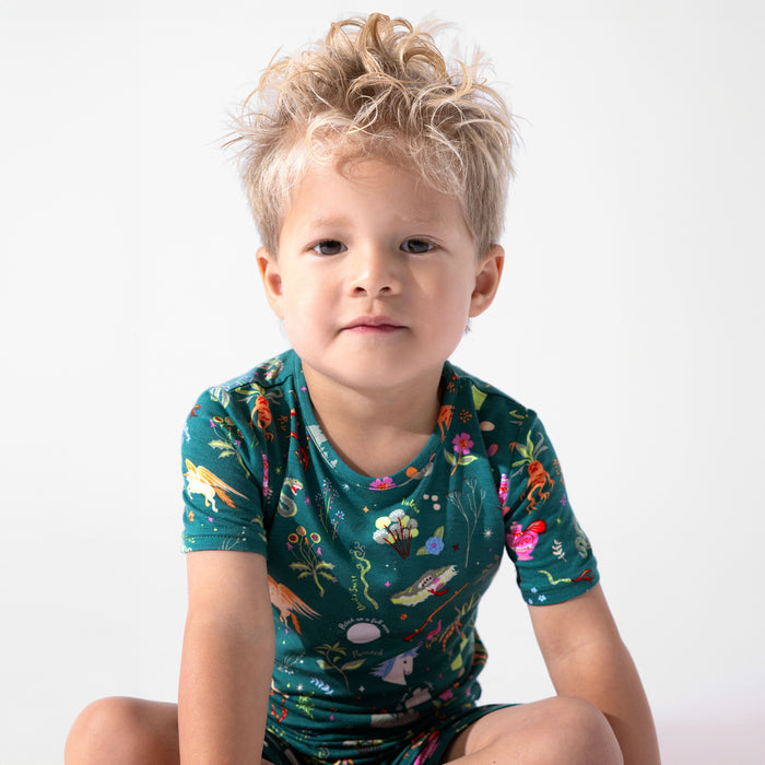 Mandrake's Potions & Herbs Bamboo Kids Pajama Short Set