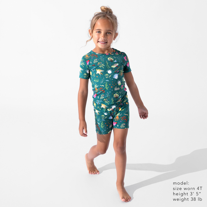Mandrake's Potions & Herbs Bamboo Kids Pajama Short Set
