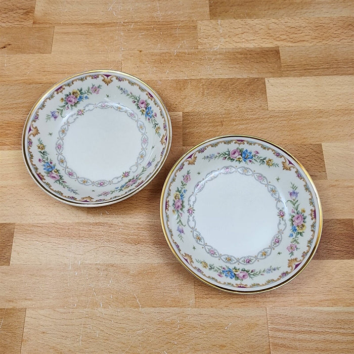 Marlene by Syracuse Fruit Dessert Sauce Bowl Set of 2 Ceramic Old Ivory USA Made