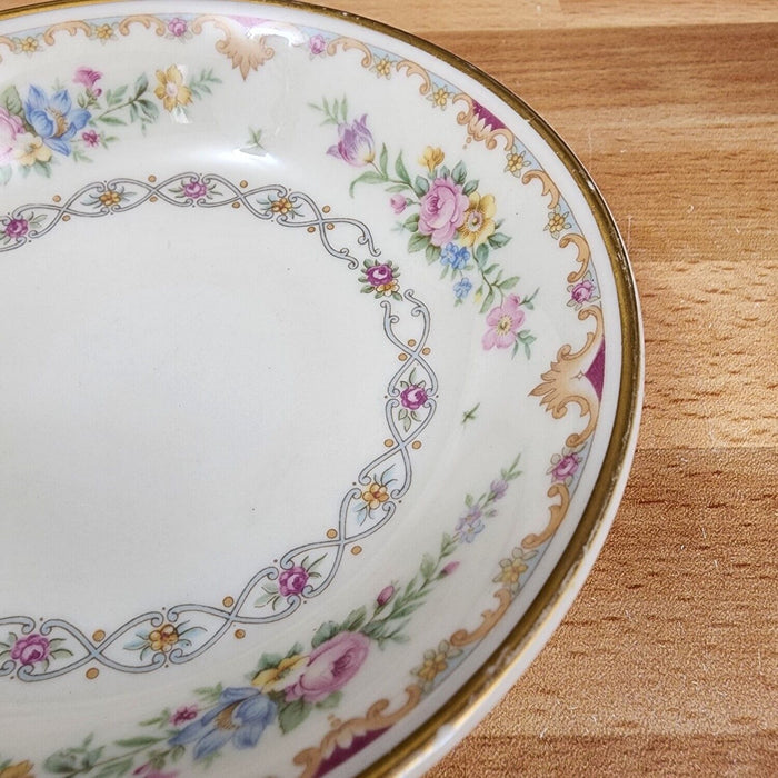 Marlene by Syracuse Fruit Dessert Sauce Bowl Set of 2 Ceramic Old Ivory USA Made
