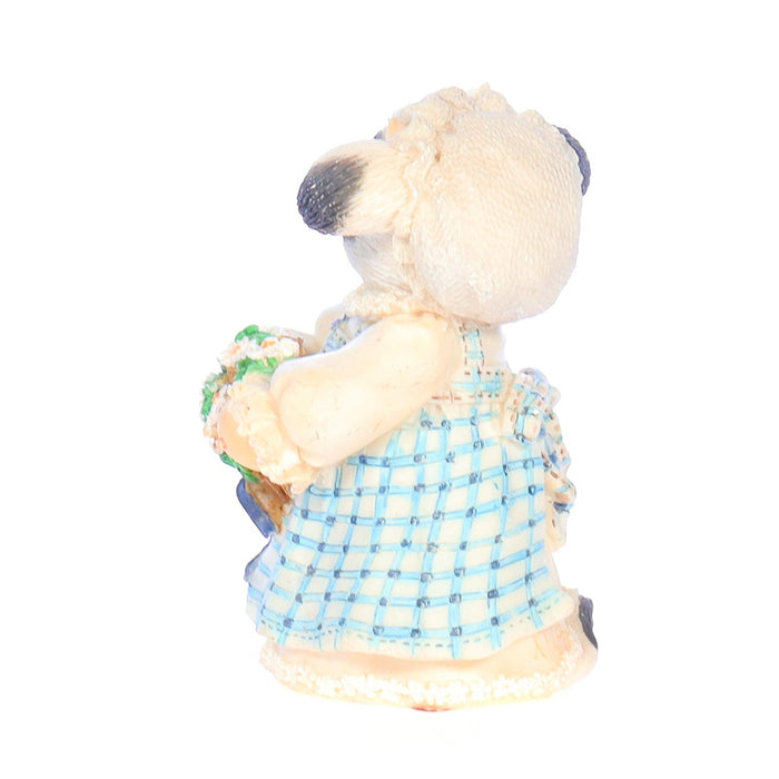 marys moo moos 167517 milk maid spring figurine 1995