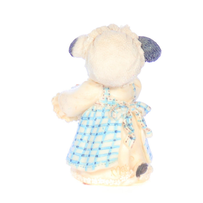 marys moo moos 167517 milk maid spring figurine 1995
