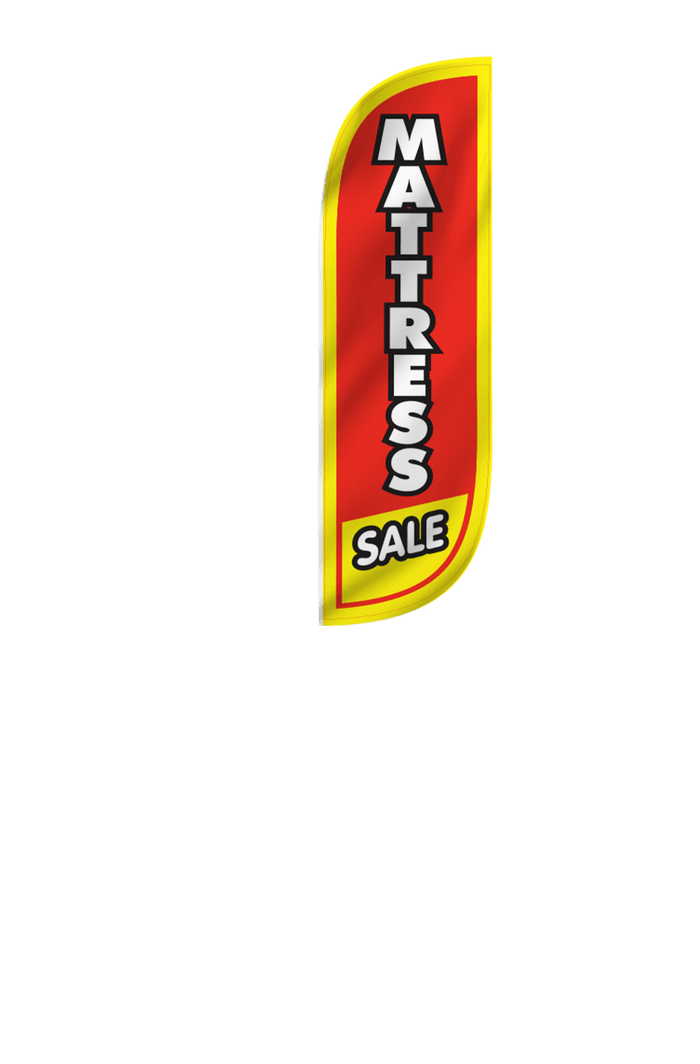 Mattress Sale Feather Flag