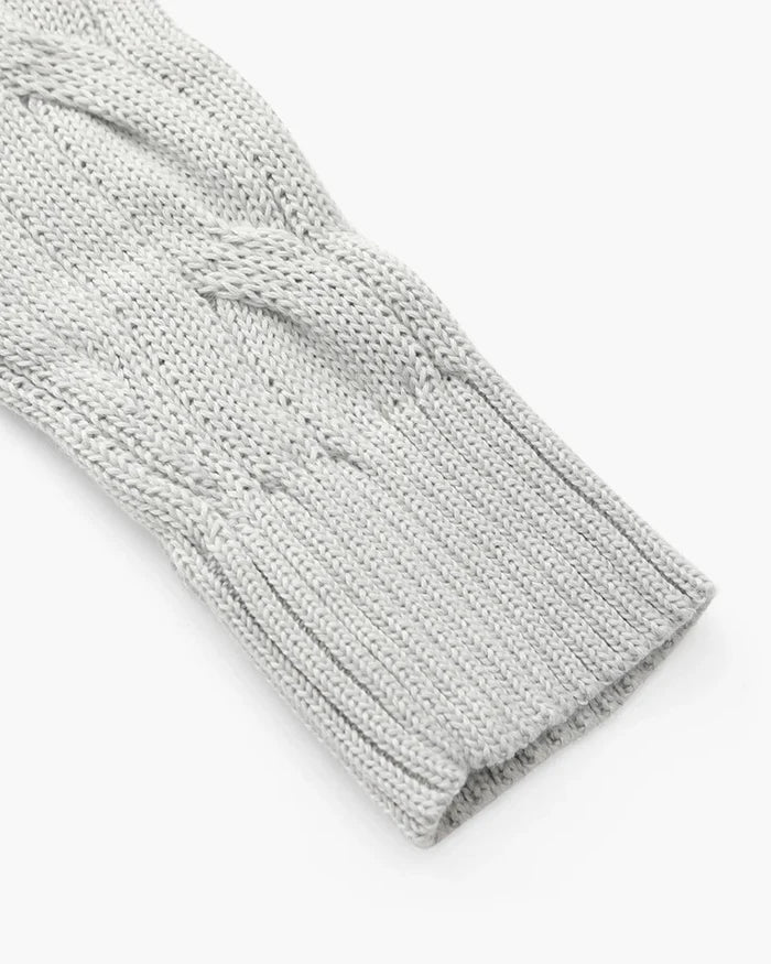 MAYFAIR HALF ZIP SWEATER - Sovira