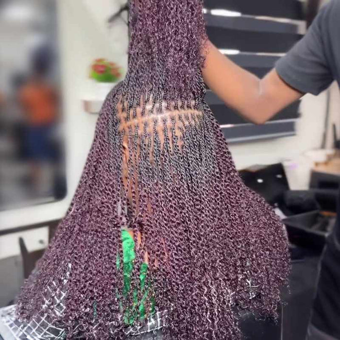 Member Sale |  #99J Color Afro Kinky Bulk Human Hair For Braiding Dreadlock Hair
