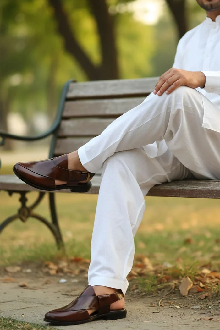 MEN TRADITIONAL PESHAWARI CHAPPAL C-2602