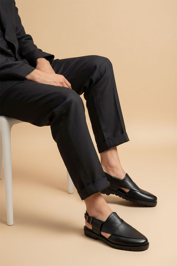 MEN TRADITIONAL PESHAWARI CHAPPAL C-2652
