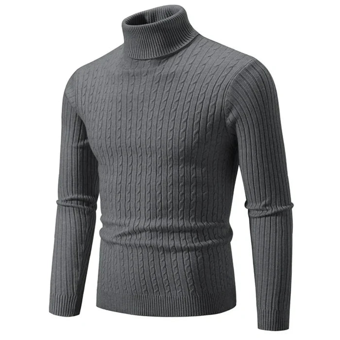 MEN'S HIGH NECK JUMPER - Sovira