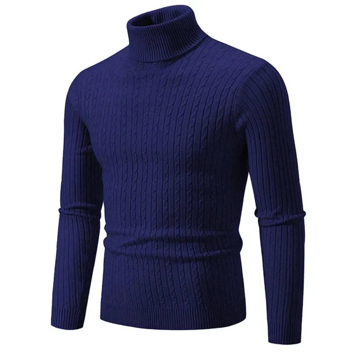MEN'S HIGH NECK JUMPER - Sovira
