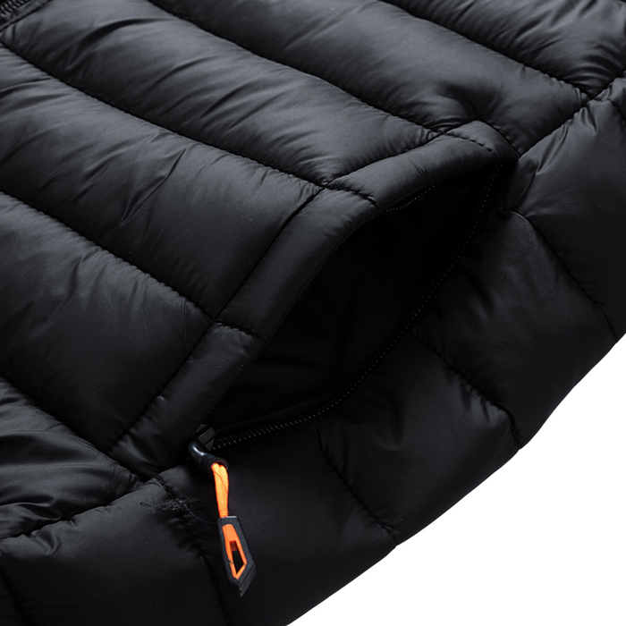 MEN’S HOODED PUFFER JACKET