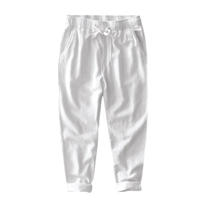 Men's Linen Trousers Filo Verno