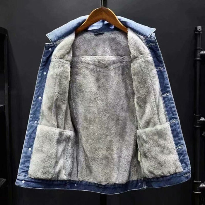 Jaquet- Masculina-Jeans-escuro-Acolchoado-facilite-seu-dia