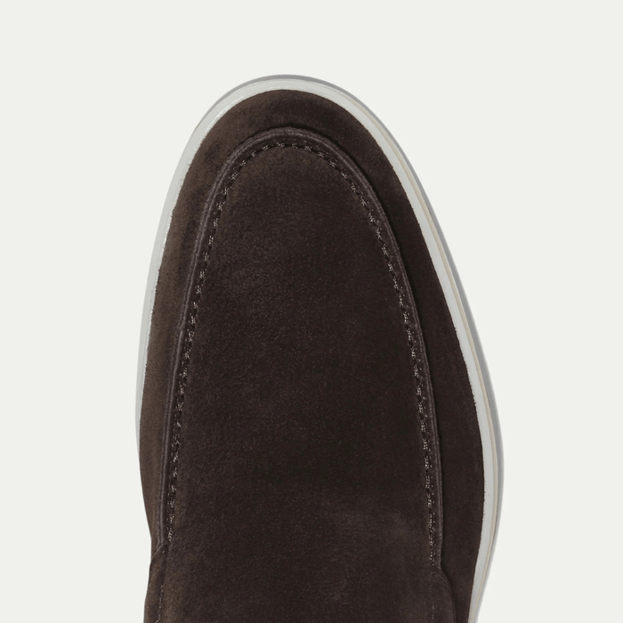 MEN’S REFINED SUEDE LOAFER - Dark Brown