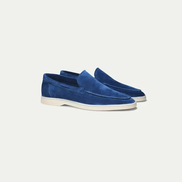 MEN’S REFINED SUEDE LOAFER - Royal Blue