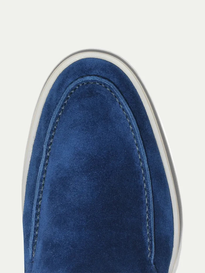 MEN’S REFINED SUEDE LOAFER - Royal Blue