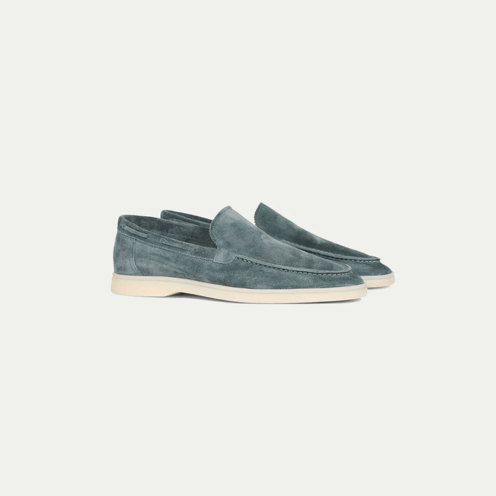 MEN’S REFINED SUEDE LOAFER - Slate Blue