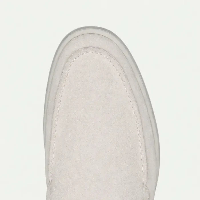 MEN’S REFINED SUEDE LOAFER - Off-White