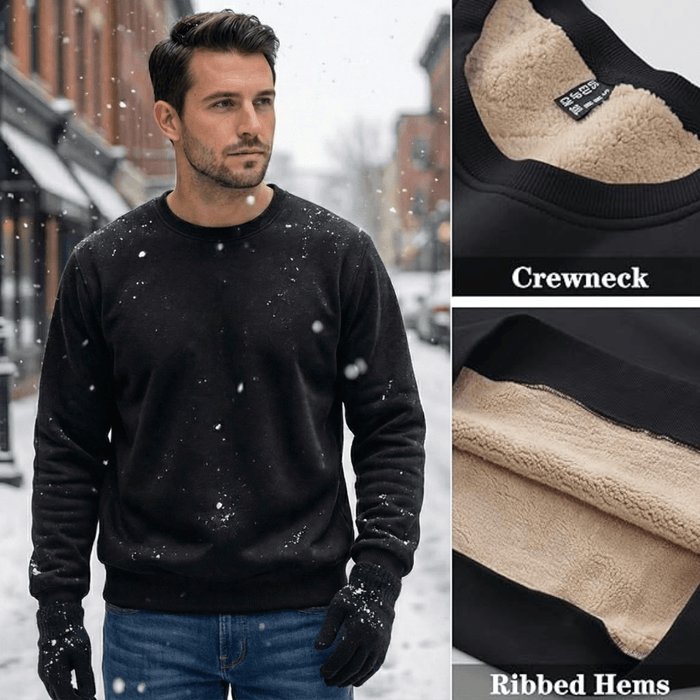 Thermal Shield Men’s Sweatshirt - Sovira