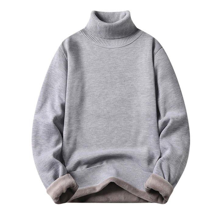 MEN'S TURTLENECK JUMPER PLUSH