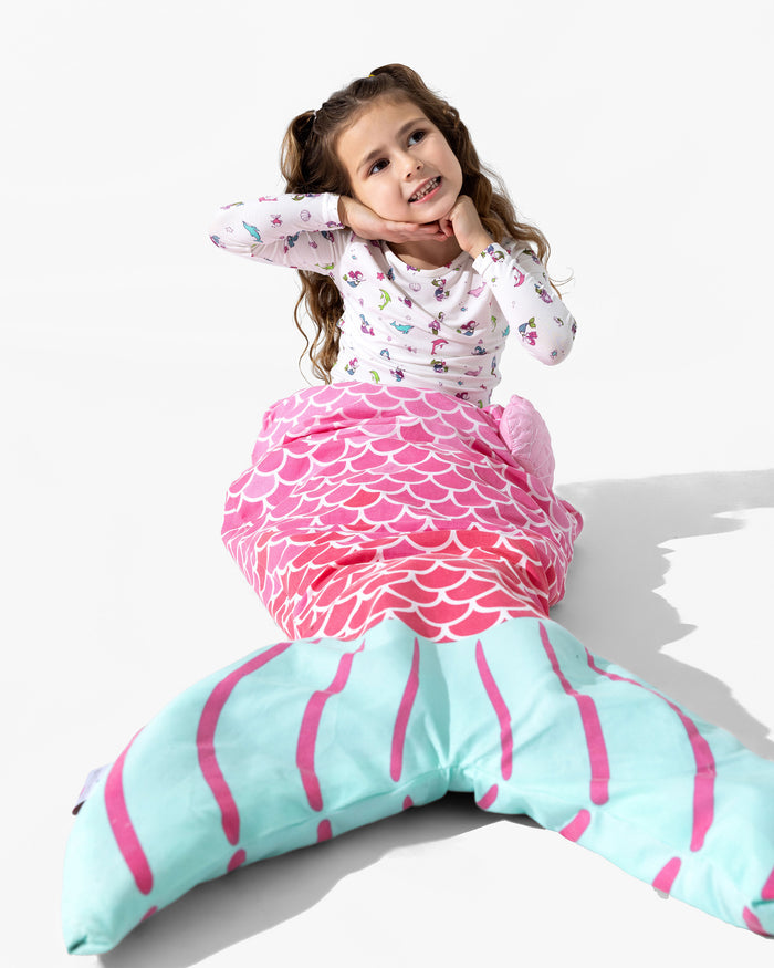 Mermaid Bamboo Kids Pajamas