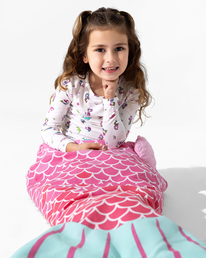 Mermaid Bamboo Kids Pajamas