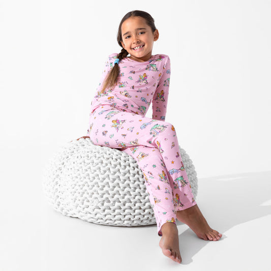Mermaid Lagoon Bamboo Kids Pajamas