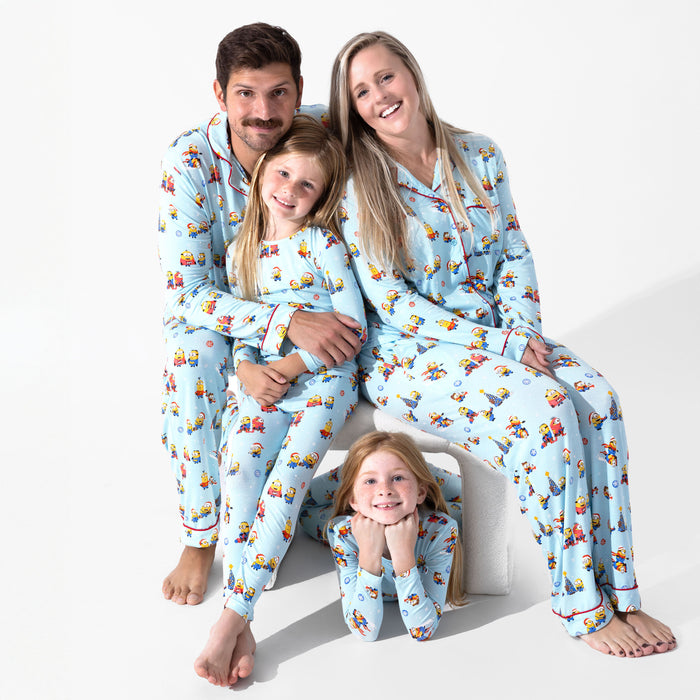 Merry Minions Holiday Bamboo Kids Pajamas
