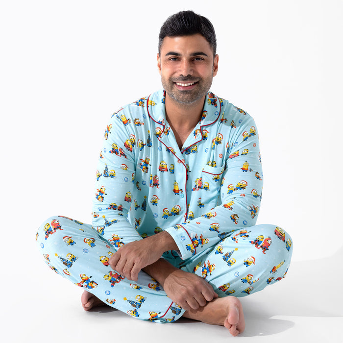 Merry Minions Holiday Bamboo Men's Pajama Set