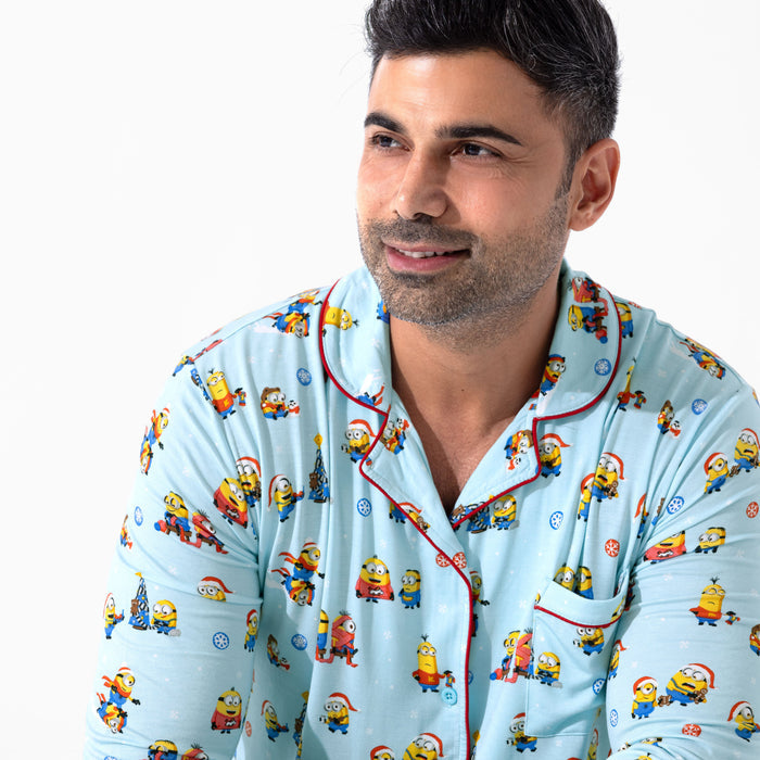 Merry Minions Holiday Bamboo Men's Pajama Set