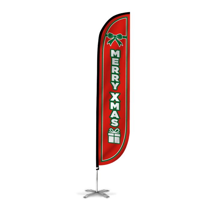 Merry Xmas Feather Flag 10M1200092
