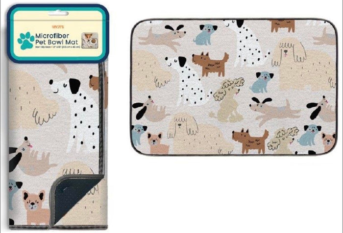 MICROFIBRE PET BOWL MAT