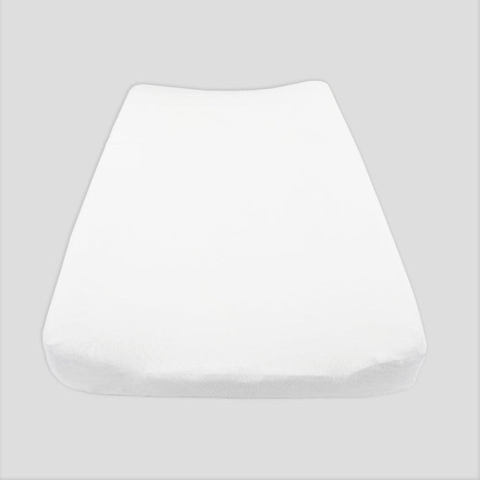 Milk White Changing Pad Cover
