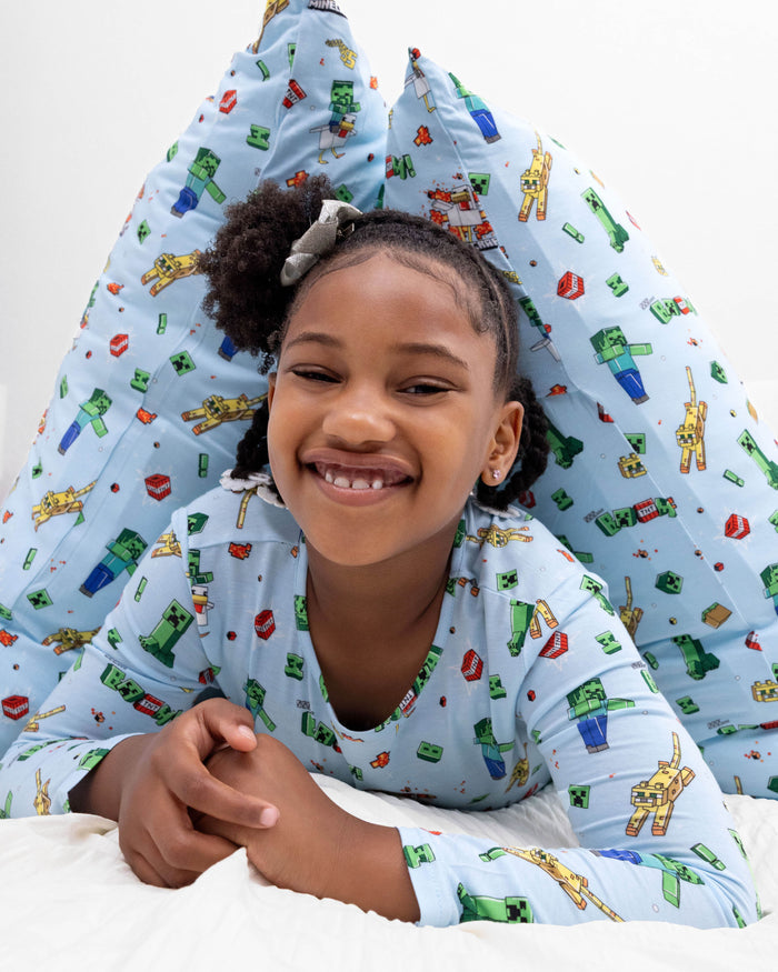Minecraft: Chicken Jockey Bamboo Bed Sheet Set