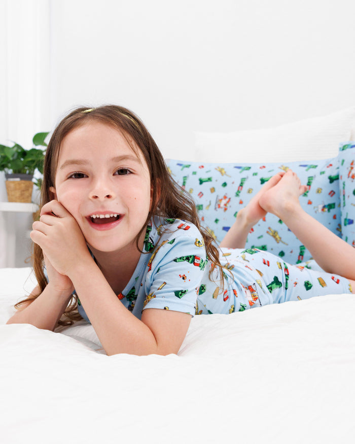 Minecraft: Chicken Jockey Bamboo Bed Sheet Set