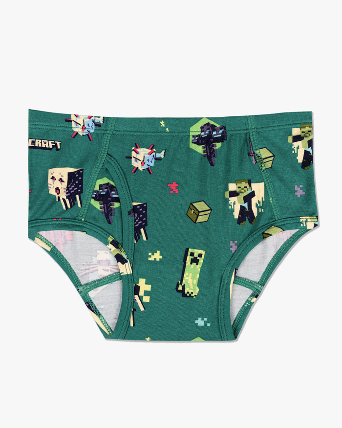 Minecraft: Chicken Jockey Bamboo Boys' Underwear 7-Pack