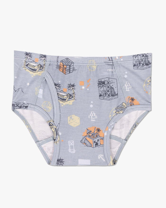 Minecraft: Chicken Jockey Bamboo Boys' Underwear 7-Pack