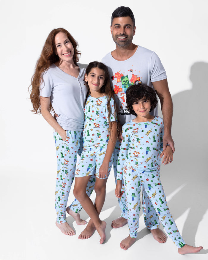 Minecraft: Chicken Jockey Bamboo Kids Pajamas