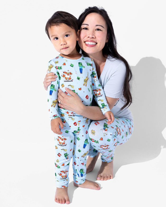 Minecraft: Chicken Jockey Bamboo Women's Pajama Set