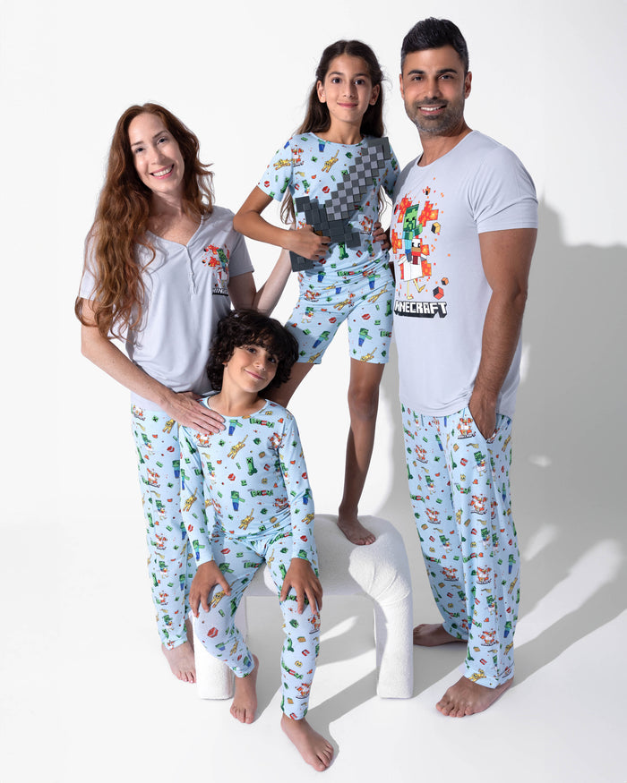Minecraft: Chicken Jockey Bamboo Women's Pajama Set