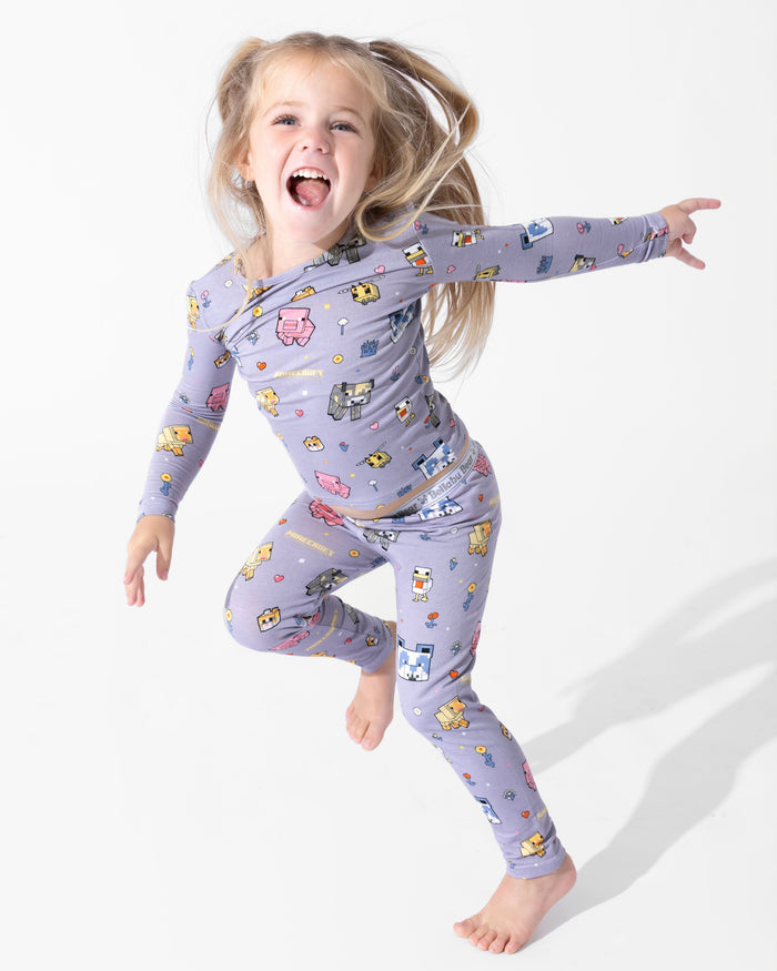 Minecraft Girl Bundle - Bamboo Kids Pajamas