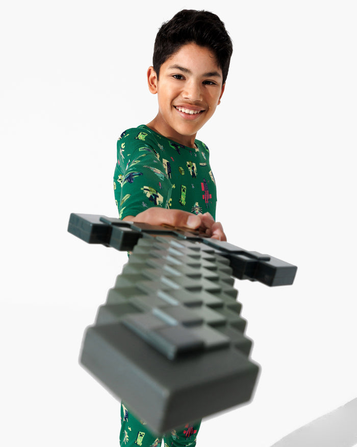 Minecraft: Midnight Mobs Bamboo Kids Pajamas