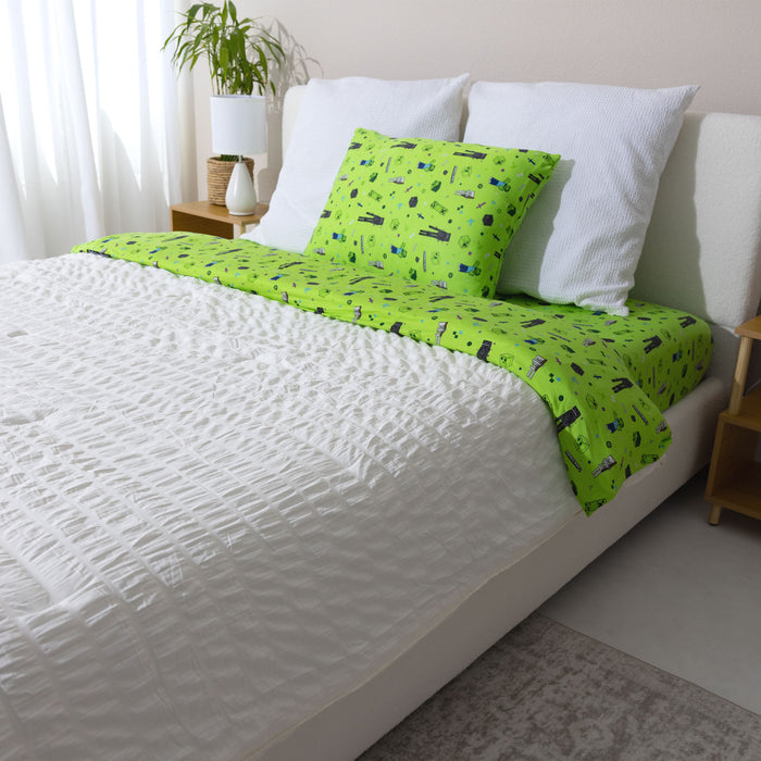 Minecraft: Mob Squad Bamboo Bed Sheet Set