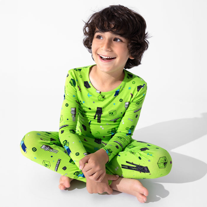 Minecraft: Mob Squad Bamboo Kids Pajamas