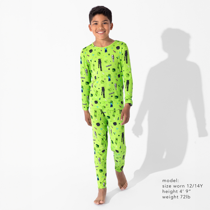 Minecraft: Mob Squad Bamboo Kids Pajamas