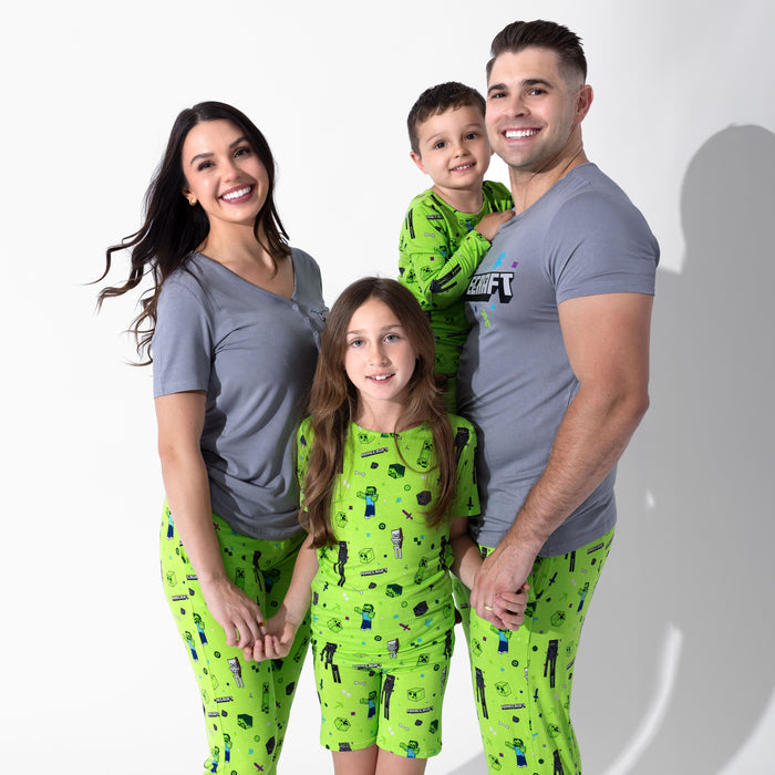 Minecraft: Mob Squad Bamboo Kids Pajamas