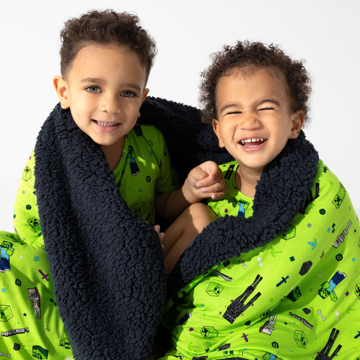 Minecraft: Mob Squad Bamboo Sherpa Blanket
