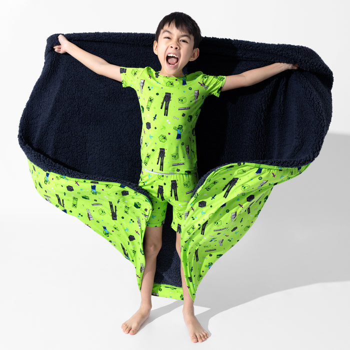 Minecraft: Mob Squad Bamboo Sherpa Blanket