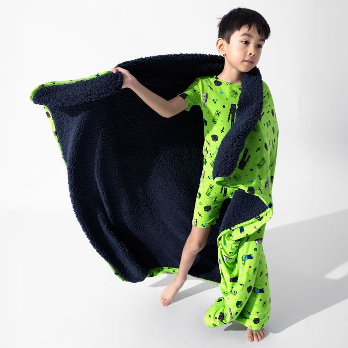 Minecraft: Mob Squad Bamboo Sherpa Blanket