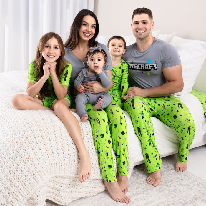 Minecraft: Mob Squad Bamboo Women's Pajama Set